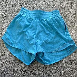 Women's Blue Athletic Shorts